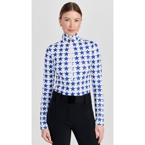 Goldbergh Sportif Ski Pully Top Dazzling Blue - XS